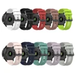 22mm Silicone Twill Watch Band - Image 3