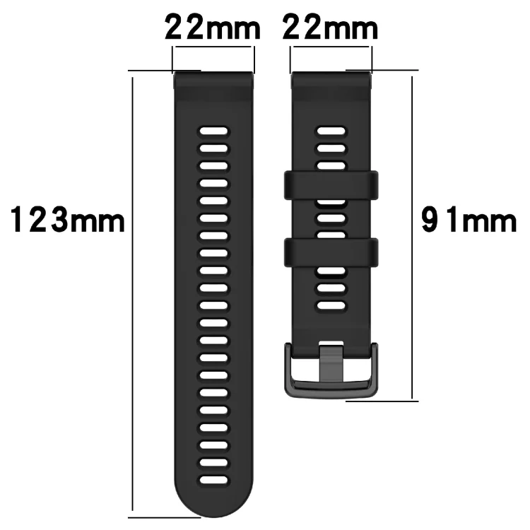 EDA003446801_B3.webp 22mm Silicone Twill Watch Band - Image 4