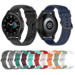 20mm Round Tail Silicone Watch Band - Image 2