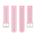 20mm Colorful Hole Silicone Watch Band - Image 6