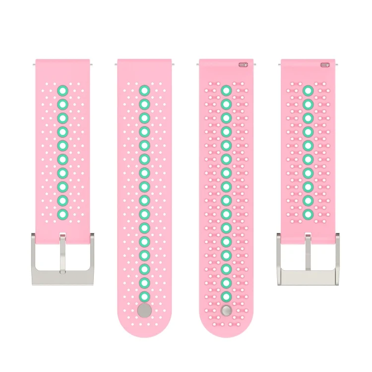 EDA003453903A_2.webp 20mm Colorful Hole Silicone Watch Band - Image 6