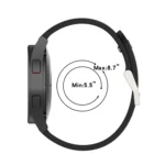 20mm Colorful Hole Silicone Watch Band - Image 4