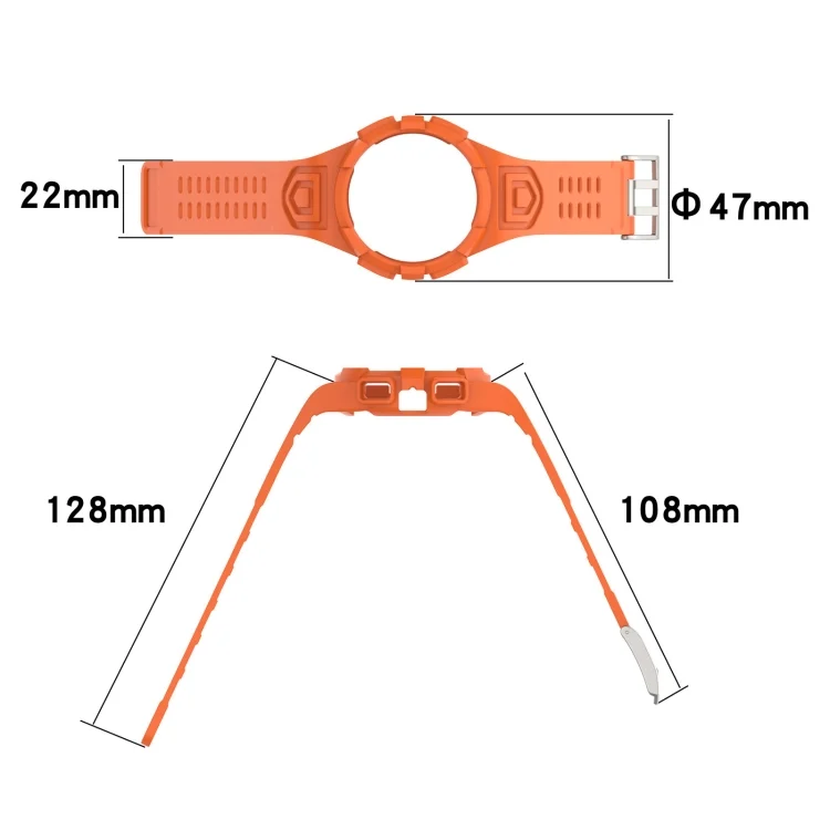 EDA003455702_B1.webp Silicone Integrated Watch Band - Image 2