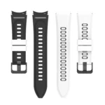Two-color Silicone Strap Watch Band - Image 4