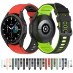 Two-color Silicone Strap Watch Band - Image 3