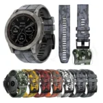 Camouflage Silicone Watch Band - Image 2