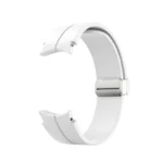 Folding Silver Buckle Silicone Watch Band - Image 5