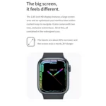 Watch 8 Max 1.85 inch Wireless Charging Bluetooth Call NFC Smartwatch - Image 2