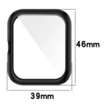 PC+ Toughened Film Fully Enclosed Protective Watch Case - Image 2