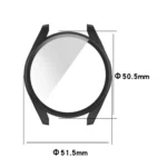 PC + Tempered Glass Integrated Protective Watch Case - Image 3