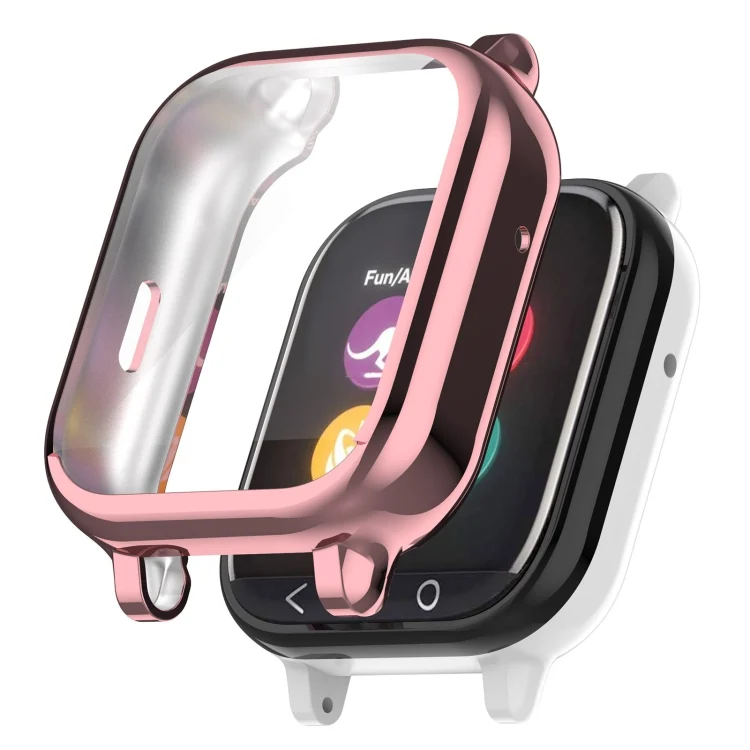 Full Coverage TPU Electroplating Protective Watch Case