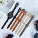 20mm Reverse Buckle Genuine Leather Watch Band - Image 3