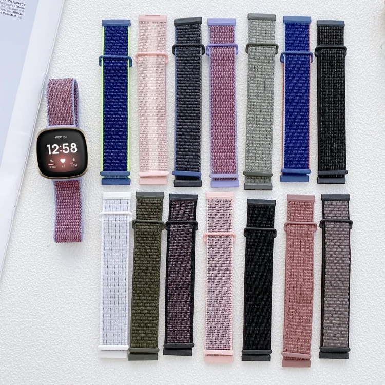 EDA003620301_B4.webp Nylon Rubber Buckle Watch Band - Image 5