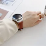 First Layer Leather Sewing Thread Watch Band - Image 3