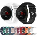 22mm Cross Textured Silicone Watch Band - Image 2