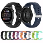 Solid Color Soft Silicone Watch Band - Image 2