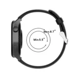 Solid Color Soft Silicone Watch Band - Image 5