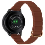 20mm Magnetic Buckle Leather Watch Band