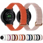 20mm Magnetic Buckle Leather Watch Band - Image 2