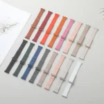 20mm Magnetic Buckle Leather Watch Band - Image 4