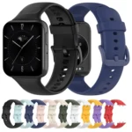 Solid Color Soft Silicone Watch Band - Image 2