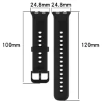 Solid Color Soft Silicone Watch Band - Image 3