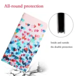 Colored Drawing Leather Phone Case, For Xiaomi Redmi 9T - Image 6