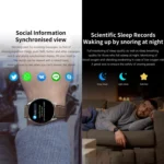 GW69 Smart Watch, Support BT Call / Heart Rate / Blood Pressure / Blood Oxygen - Image 12