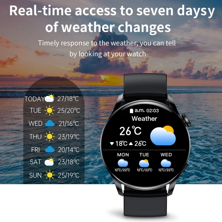 EDA003639901_B13.webp GW69 Smart Watch, Support BT Call / Heart Rate / Blood Pressure / Blood Oxygen - Image 14