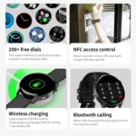 GW69 Smart Watch, Support BT Call / Heart Rate / Blood Pressure / Blood Oxygen - Image 4