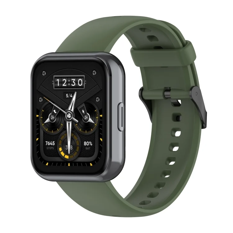 Solid Color Soft Silicone Watch Band