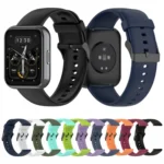 Solid Color Soft Silicone Watch Band - Image 2