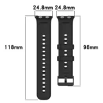 Solid Color Soft Silicone Watch Band - Image 5