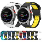 Two-color Silicone Watch Band - Image 2