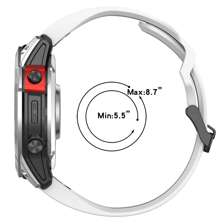EDA003655101_B2.webp Two-color Silicone Watch Band - Image 3