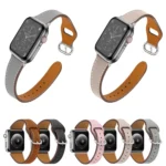 Small Waist Watch Band For Apple Watch Series 8&7 41mm / SE 2&6&SE&5&4 40mm / 3&2&1 38mm - Image 2