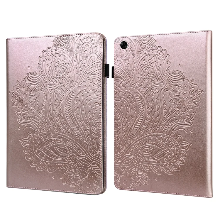 Peacock Embossed Pattern Leather Tablet Case, For Xiaomi Redmi Pad 10.61 2022, For Nokia T10, For Amazon Kindle Fire 7 2022