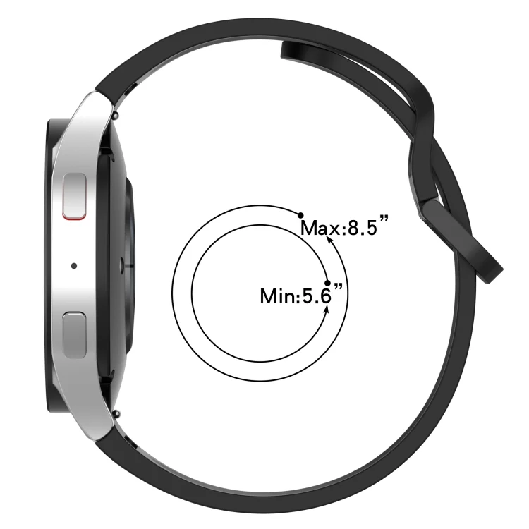 EDA003707001_B2.webp Two-color Silicone Watch Band - Image 3