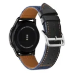 22mm Denim Leather Watch Band - Image 4