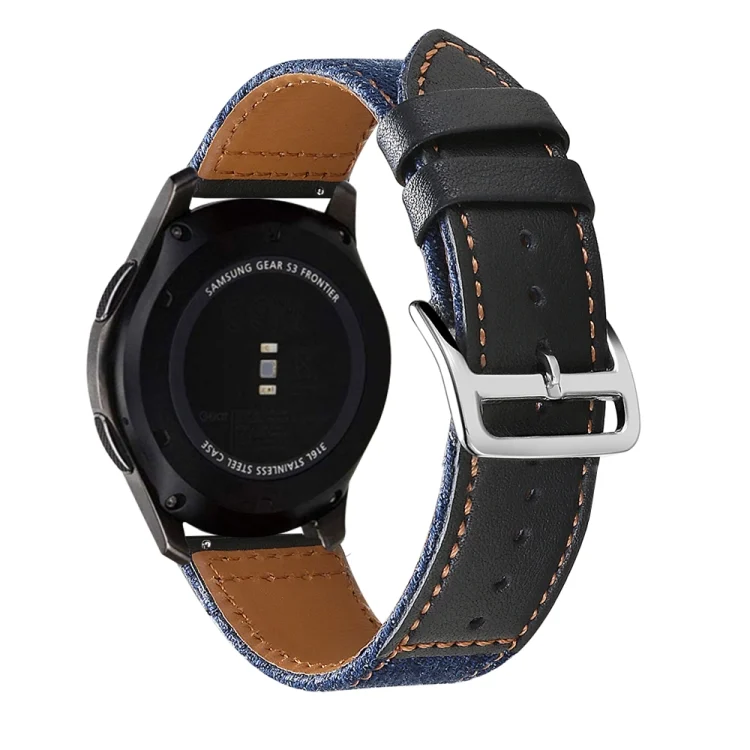 EDA003710801A_1.webp 22mm Denim Leather Watch Band - Image 4