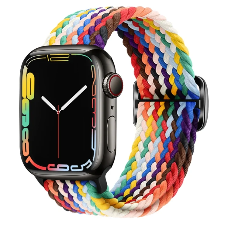 Buckle Nylon Braided Watch Band