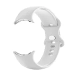 For Google Pixel Watch Single Color Silicone Watch Band - Image 4