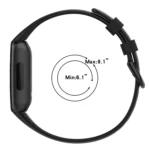For Fitbit Inspire3 Solid Color Silicone Watch Band - Image 4