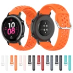 20mm Clasp Solid Color Sport Wrist Strap Watchband - Image 2