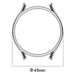 Hanging Sculpture Two-color Protective Watch Case with Tempered Glass Film - Image 3