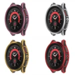 Hanging Sculpture Two-color Protective Watch Case with Tempered Glass Film - Image 4