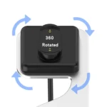 Rotatable Smart Watch Metal Charger Stand - Image 6