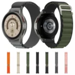 For Samsung Galaxy Watch5 / Watch5 Pro / Watch4 / Watch4 Classic Universal Nylon Loop Watch Band - Image 2
