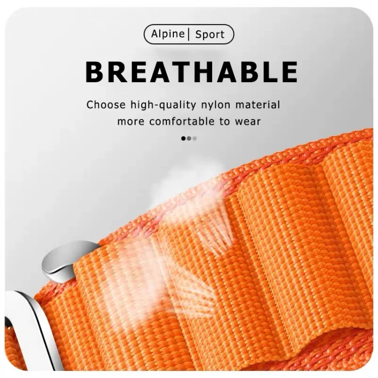 EDA003784501_B3.webp For Samsung Galaxy Watch5 / Watch5 Pro / Watch4 / Watch4 Classic Universal Nylon Loop Watch Band - Image 4