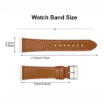 Universal Genuine Leather Watch Band - Image 3